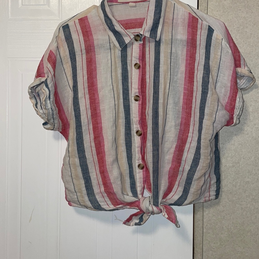 Cropped blouse
